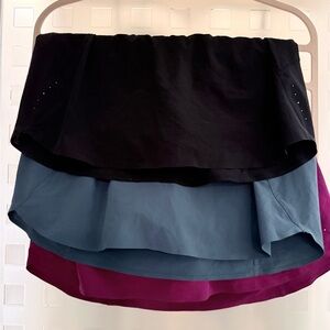 Athleta tennis skirt bundle!